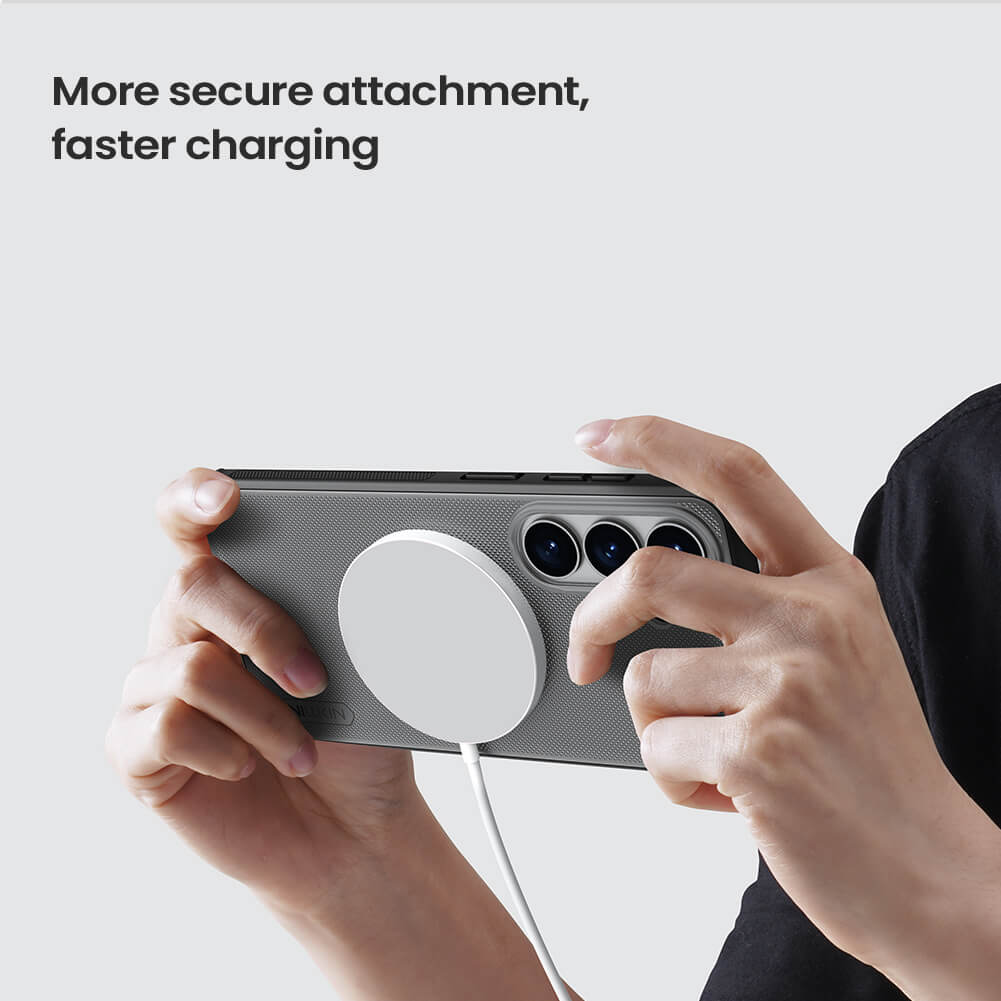 Чехол-крышка NILLKIN для Samsung Galaxy S26 (серия Frosted shield Pro Magnetic case Clear)